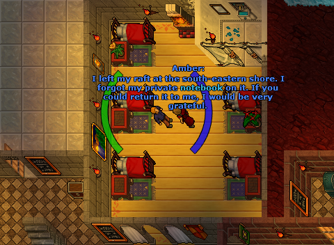 Interrogate NPCs to start one of Proots OT's numerous quests